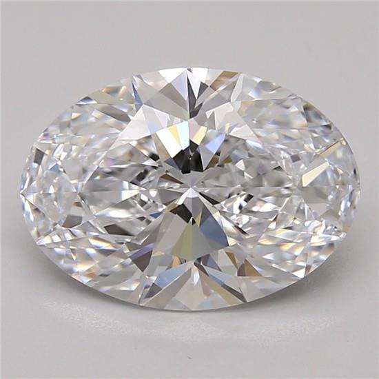 Oval 4.06ct D VVS2