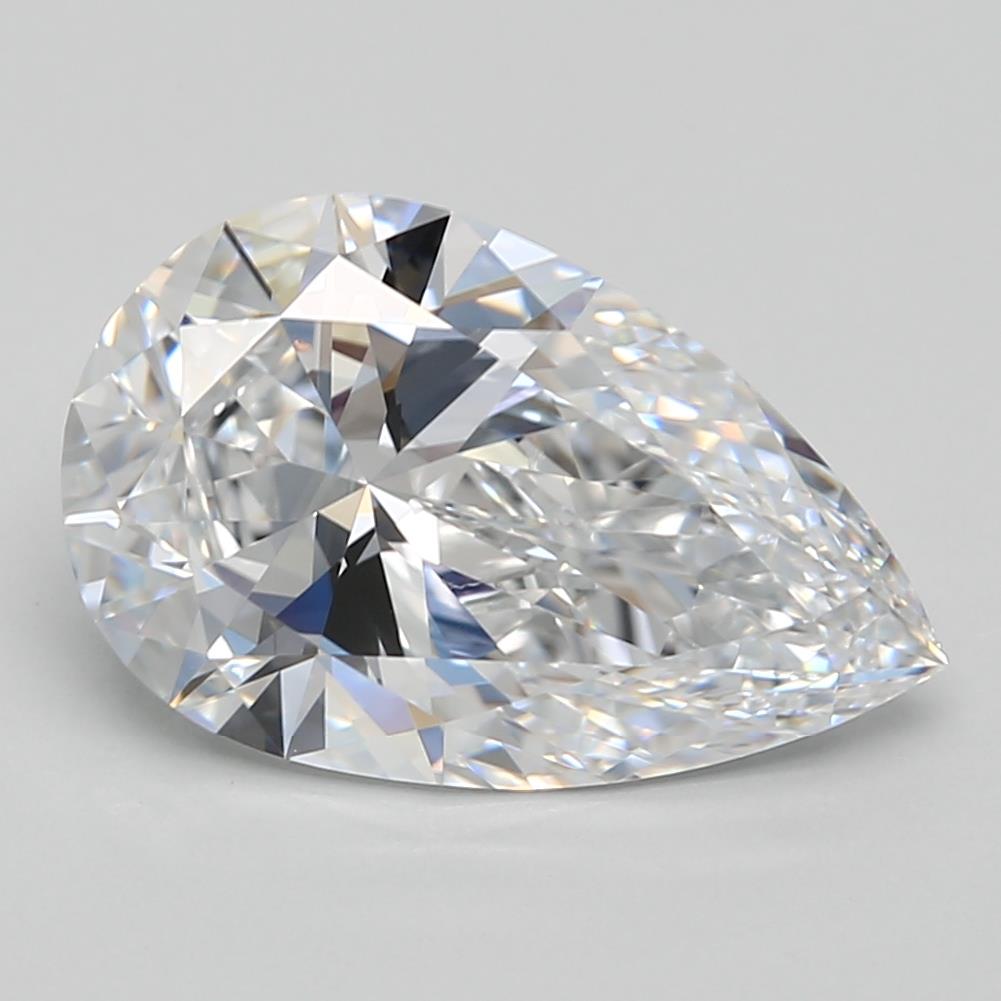 2.85 Carat Pear Cut Lab Diamond