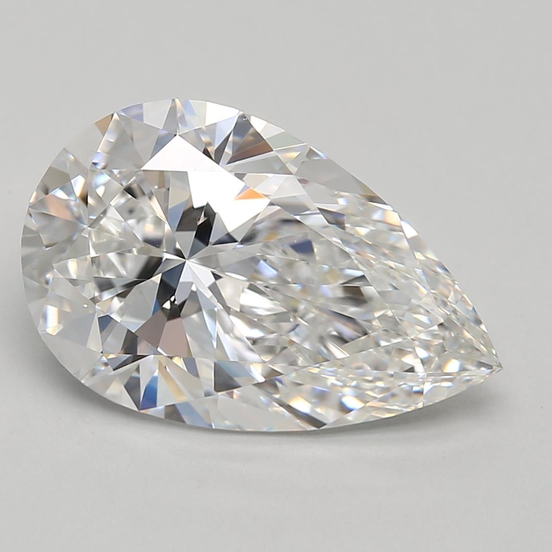 3.65 Carat Pear Cut Lab Diamond