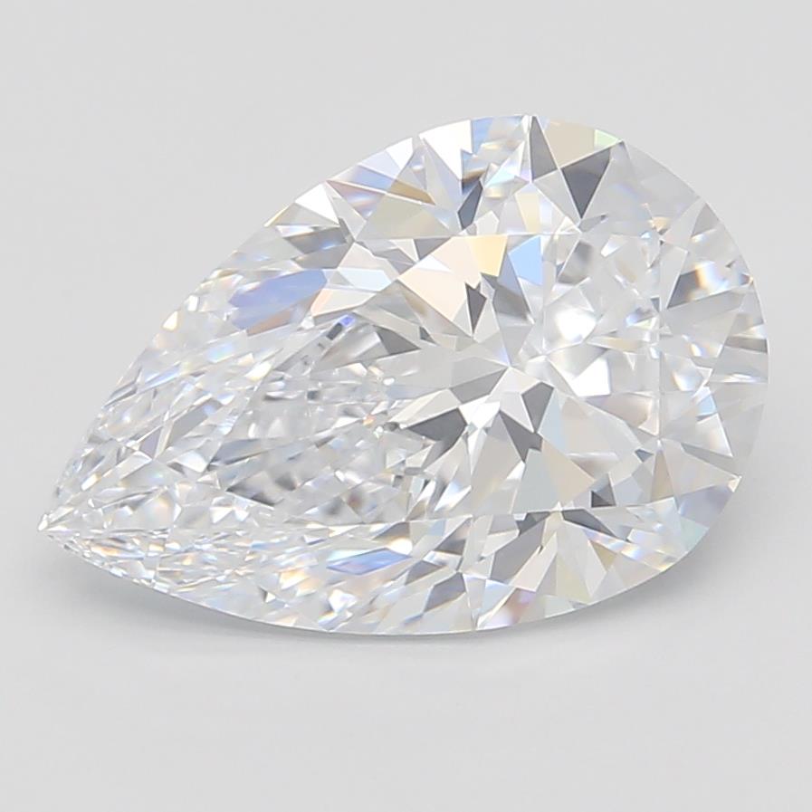 2.92 Carat Pear Cut Lab Diamond