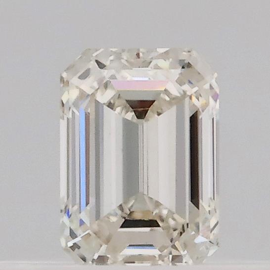 Actual 0.3 carat G Emerald lab-grown diamond