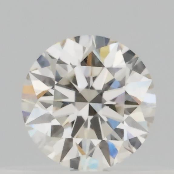 Actual 0.3 carat H Round lab-grown diamond