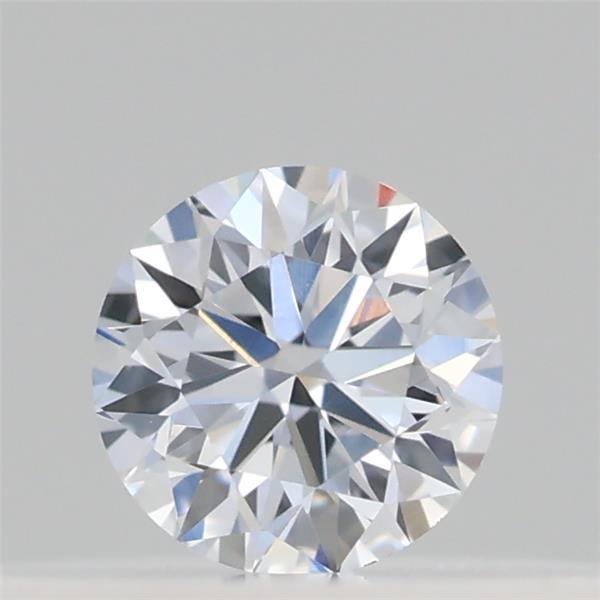Actual 0.14 carat G Round lab-grown diamond