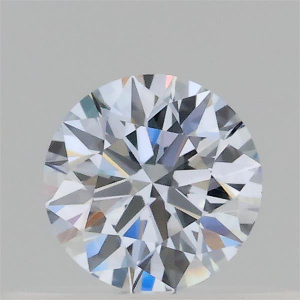 Actual 0.29 carat Fancy Light Blue Round lab-grown diamond