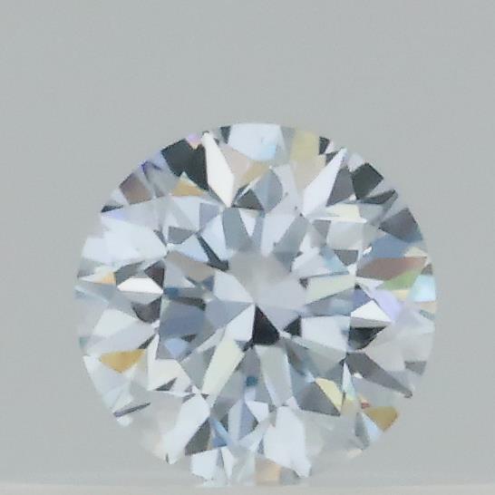 Actual 0.23 carat H Round lab-grown diamond