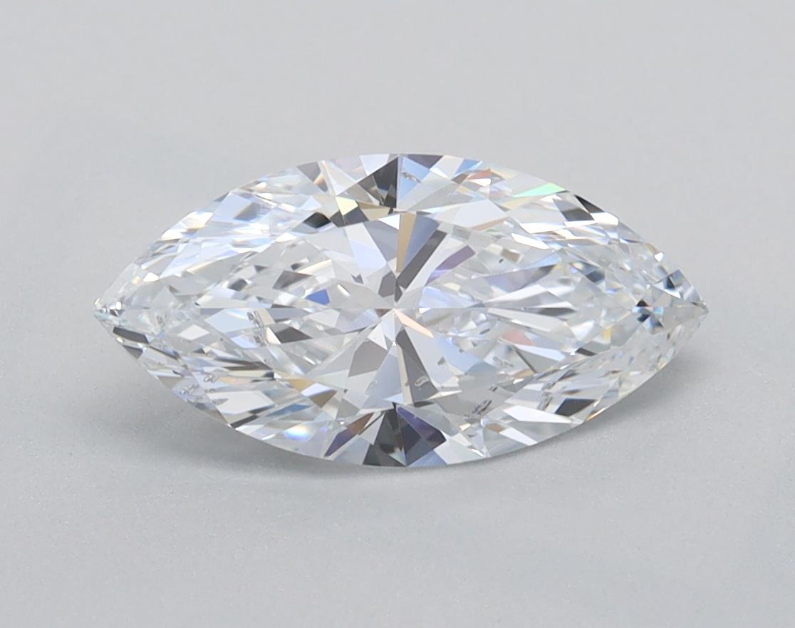 1.00 Carat E-SI1 Ideal Marquise Diamond