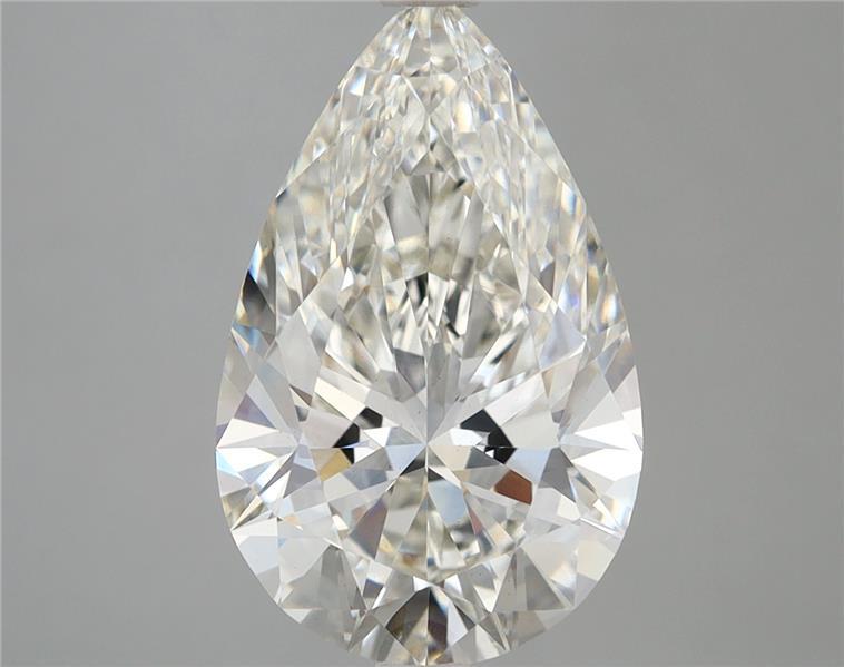 4.01 Carat Pear Shape Lab Grown Diamond