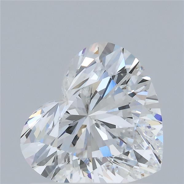 1.08ct Heart lab grown diamond