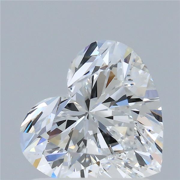 1.04ct Heart lab grown diamond