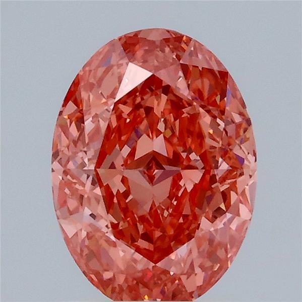 1.27ct Oval lab grown diamond