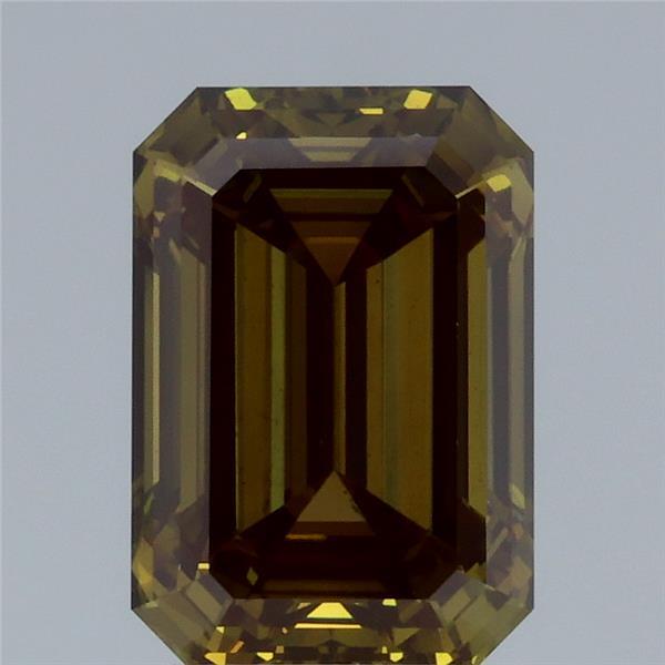 2.52ct Emerald lab grown diamond