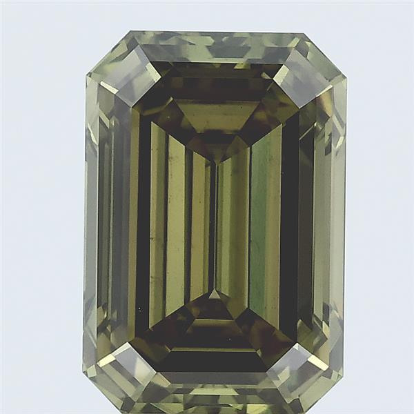 3.21ct Emerald lab grown diamond