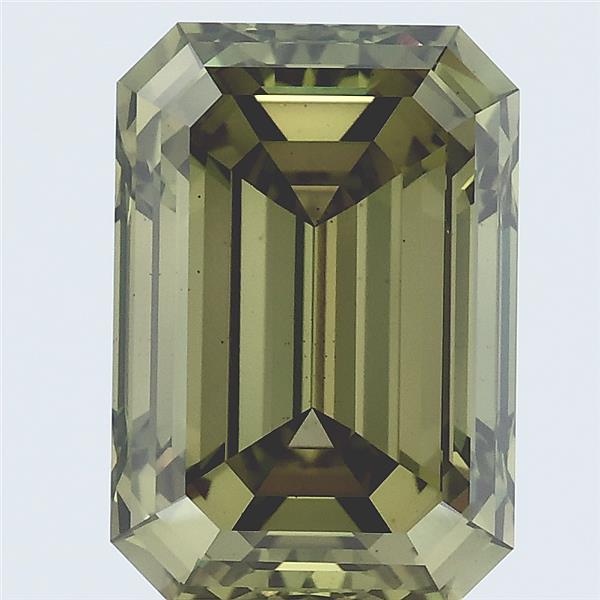 3.62ct Emerald lab grown diamond