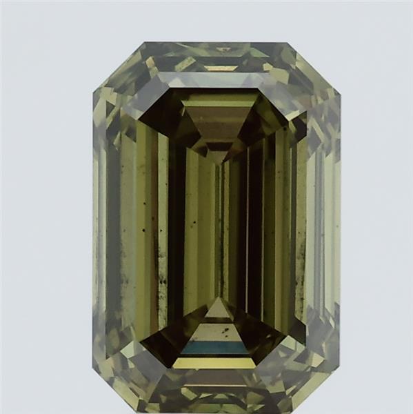 2.35ct Emerald lab grown diamond