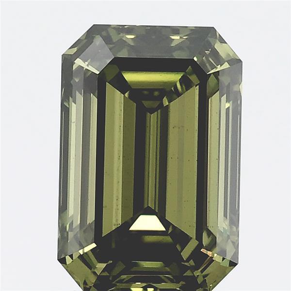 1.48ct Emerald lab grown diamond
