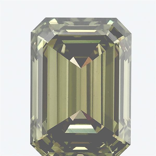 1.82ct Emerald lab grown diamond