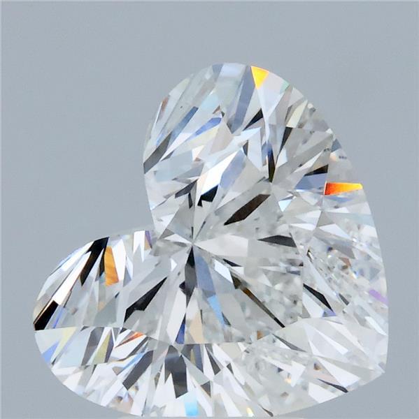 3.69ct Heart lab grown diamond