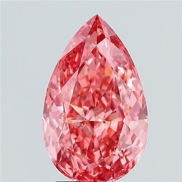 3.41ct Pear lab grown diamond