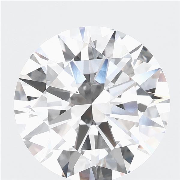 5.26ct Round lab grown diamond