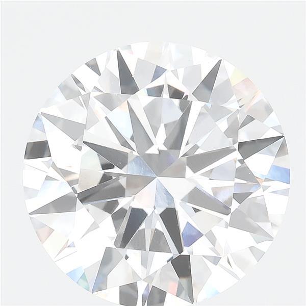 5.52ct Round lab grown diamond