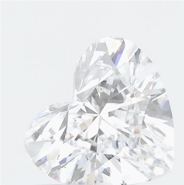 1.00ct Heart lab grown diamond