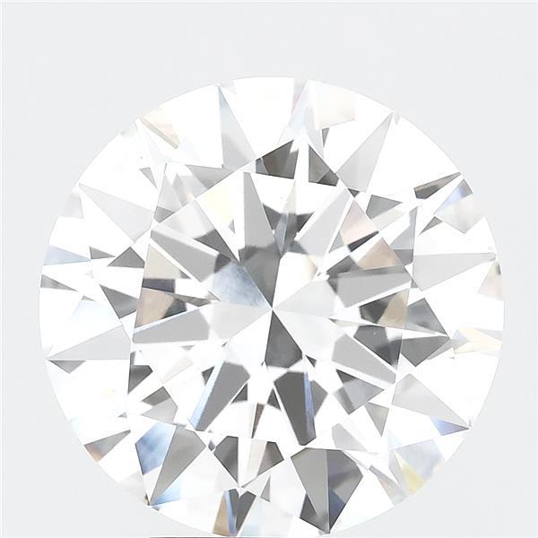 5.26ct Round lab grown diamond