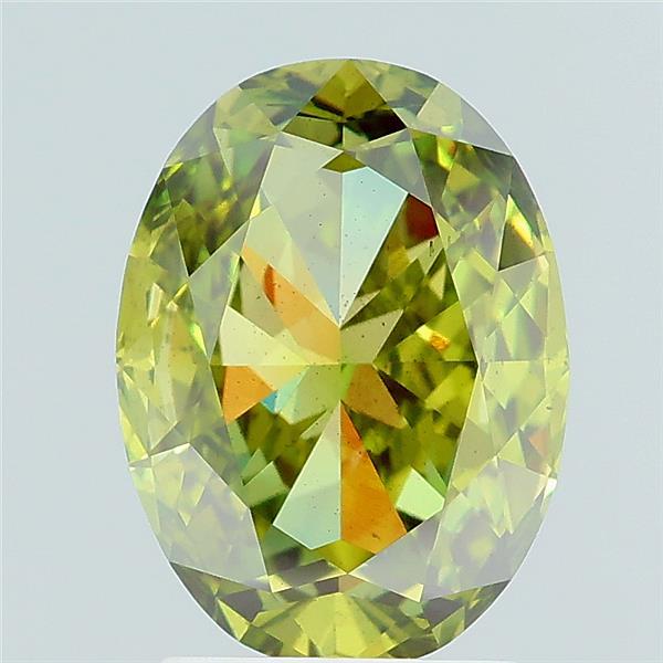 2.44ct Oval lab grown diamond