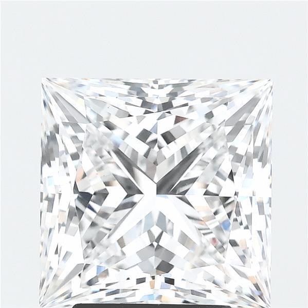 3.77ct Princess lab grown diamond