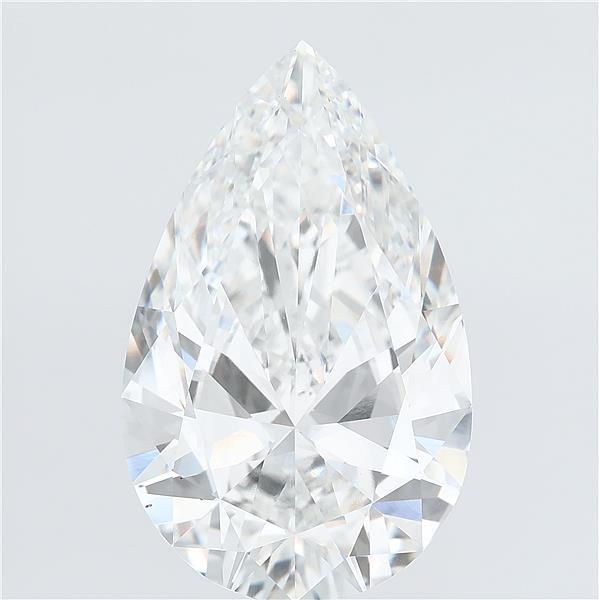 11.02ct Pear lab grown diamond