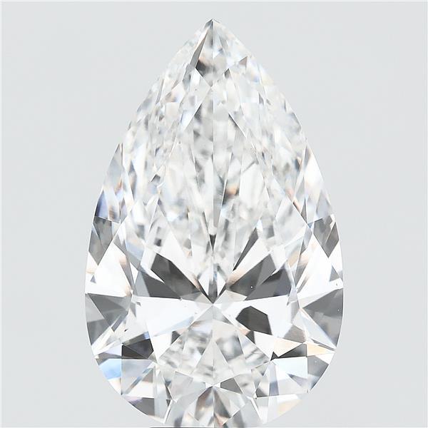 8.52ct Pear lab grown diamond