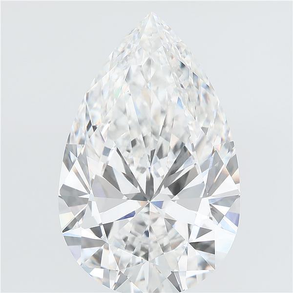 9.26ct Pear lab grown diamond