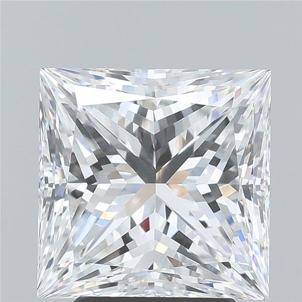 3.53ct Princess lab grown diamond