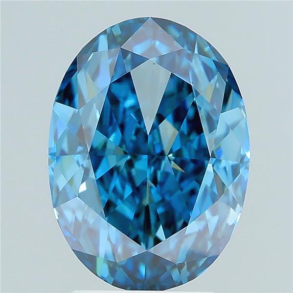 3.67ct Oval lab grown diamond