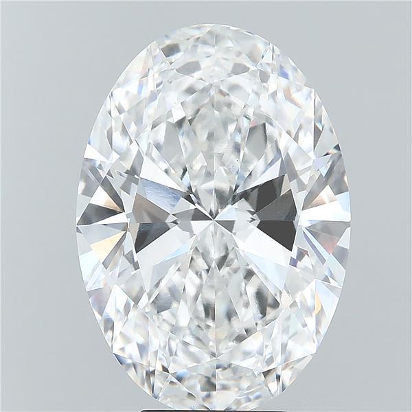 6.53ct Oval lab grown diamond