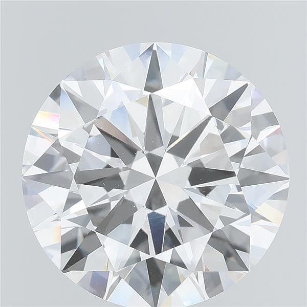 5.53ct Round lab grown diamond