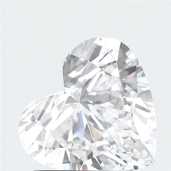 1.00ct Heart lab grown diamond