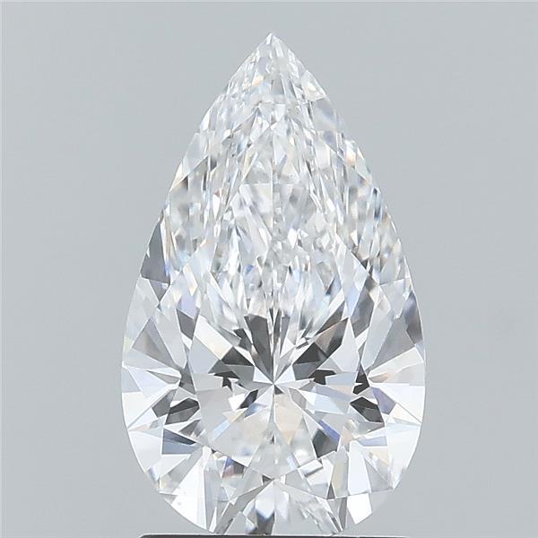 1.53ct Pear lab grown diamond