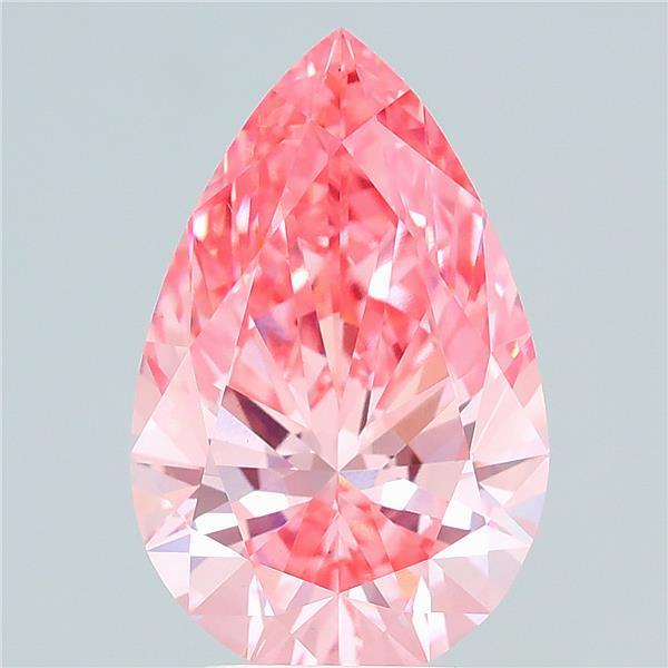 3.06ct Pear lab grown diamond