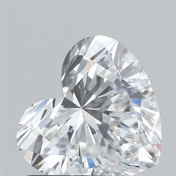 1.02ct Heart lab grown diamond