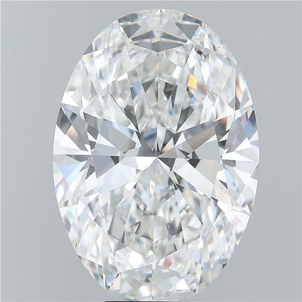 9.58ct Oval lab grown diamond