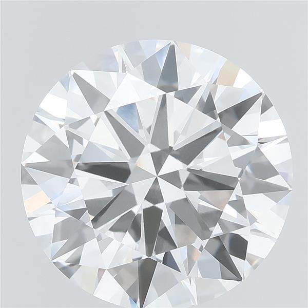 5.76ct Round lab grown diamond