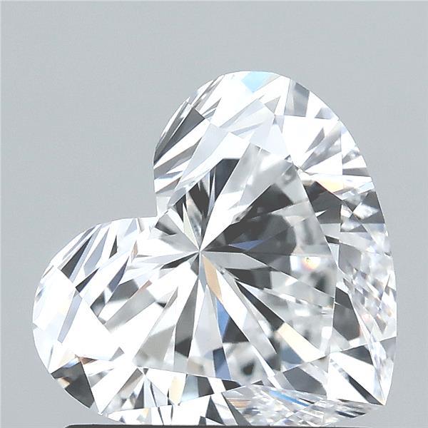 1.05ct Heart lab grown diamond