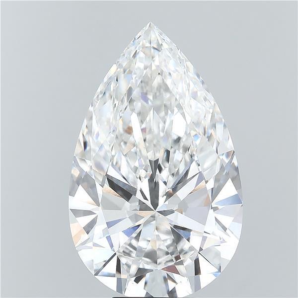 8.09ct Pear lab grown diamond