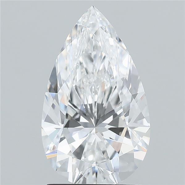 1.58ct Pear lab grown diamond