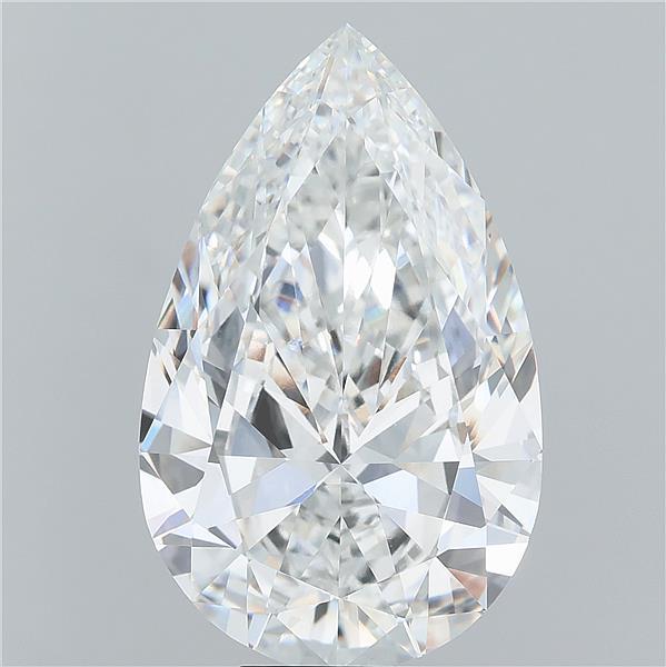 8.51ct Pear lab grown diamond