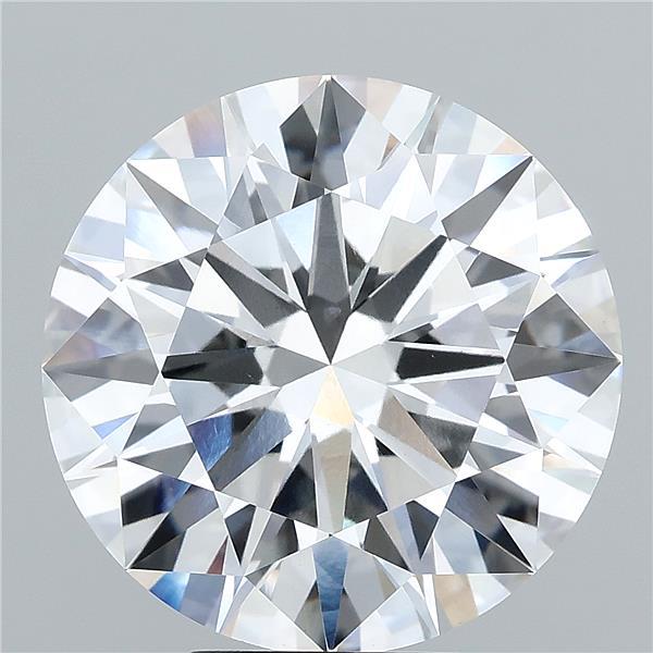 6.55ct Round lab grown diamond