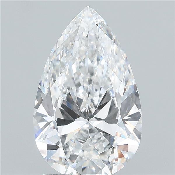 1.90ct Pear lab grown diamond