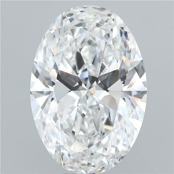 12.11ct Oval lab grown diamond
