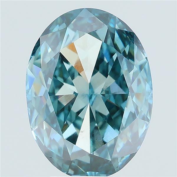 3.57ct Oval lab grown diamond