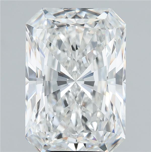 8.58ct Radiant lab grown diamond